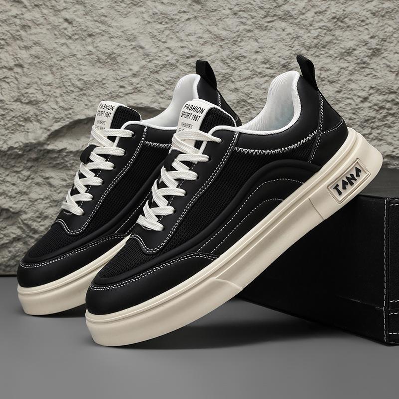 Men's Shoes 2025 New Mesh White Shoes Men's Breathable Mesh Casual Board Shoes Versatile Fashion Sports Shoes