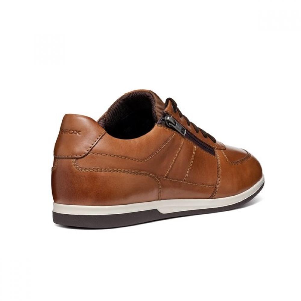Geox Men S Comfort Daily SneakerS Brown 9gx4gb4f5S