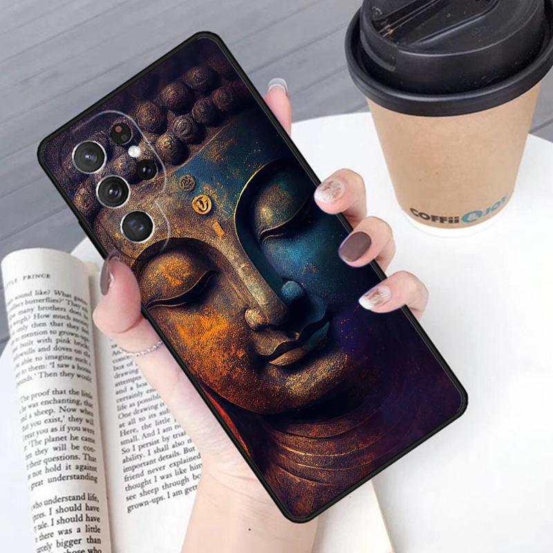 Buddha Phone Case Cover For Samsung Galaxy S24 S25 Ultra S21 S22 Ultra S10E Note 10 Plus Note 20 FE S23