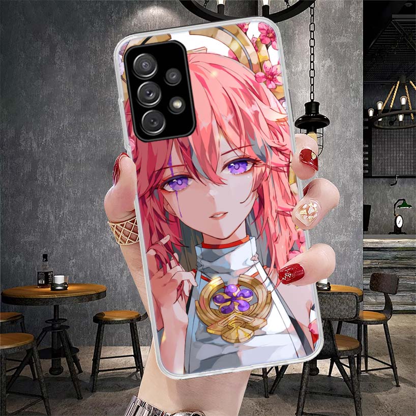

Genshin Impact Raiden Shogun Baal Soft Phone Case For Samsung Galaxy S22 S23 S24 S25 Edge S26 Ultra S20 FE S21 Plus + Fundas Coq Samsung S25 Edge