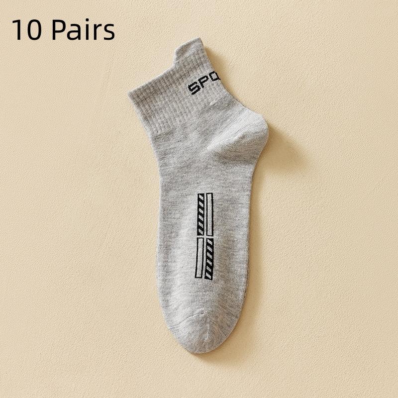 10 Pairs High Quality Lot Man Socks Casual Breathable Sweat-absorbent Socks Men Cotton Socks Run Sports Socks Men