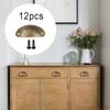 12 Flat Drawer Pulls for Cabinets, Cups, Kitchen Hardware, Cabinet Handles,
