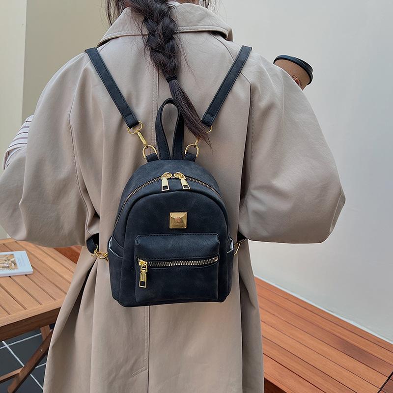 Backpack Women's Large-capacity Casual Versatile Student Class Schoolbag Korean Version of High-quality High-value Lightweight Travel Backpack