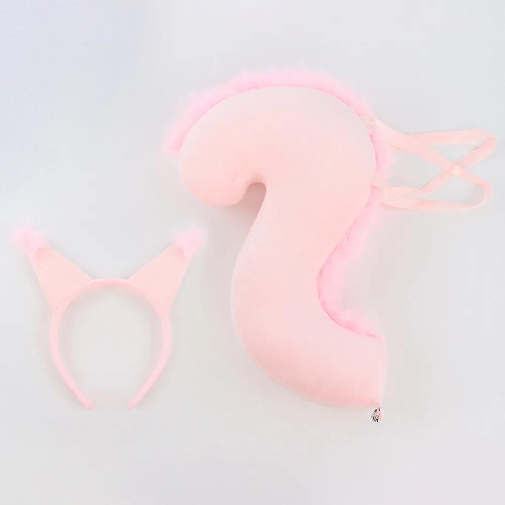 

New Squirrel Suit Cute Headband Cosplay Tail Masquerade Party 61 Children s Performance Props Wholesale