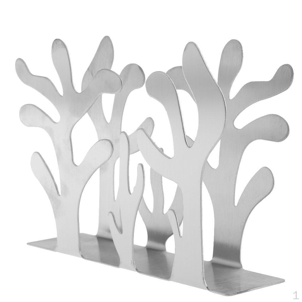 Creative Stainless Steel Napkin Holder Organizer Container Tissue