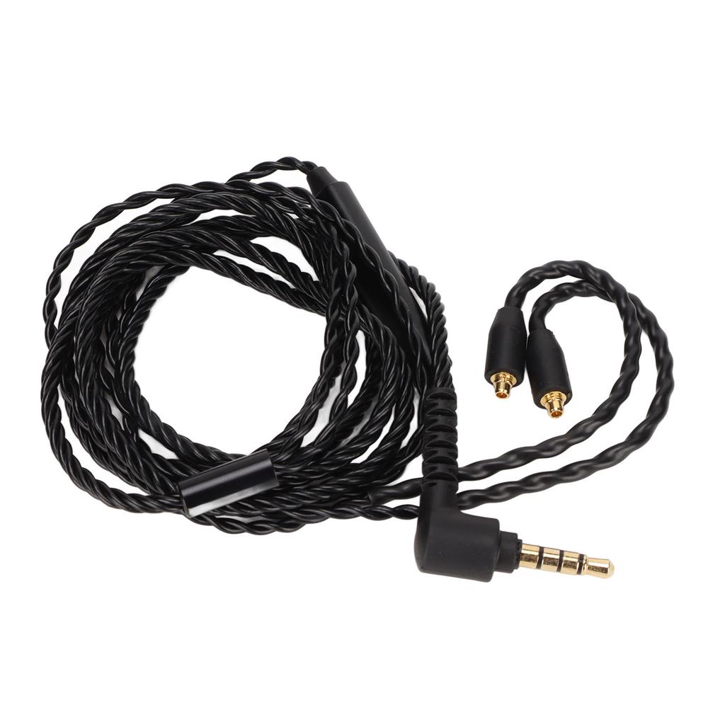 Headphone Upgrade Cable OFC Core MMCX Replacement Earphone Cable with Mic Volume Control for SE846 SE535