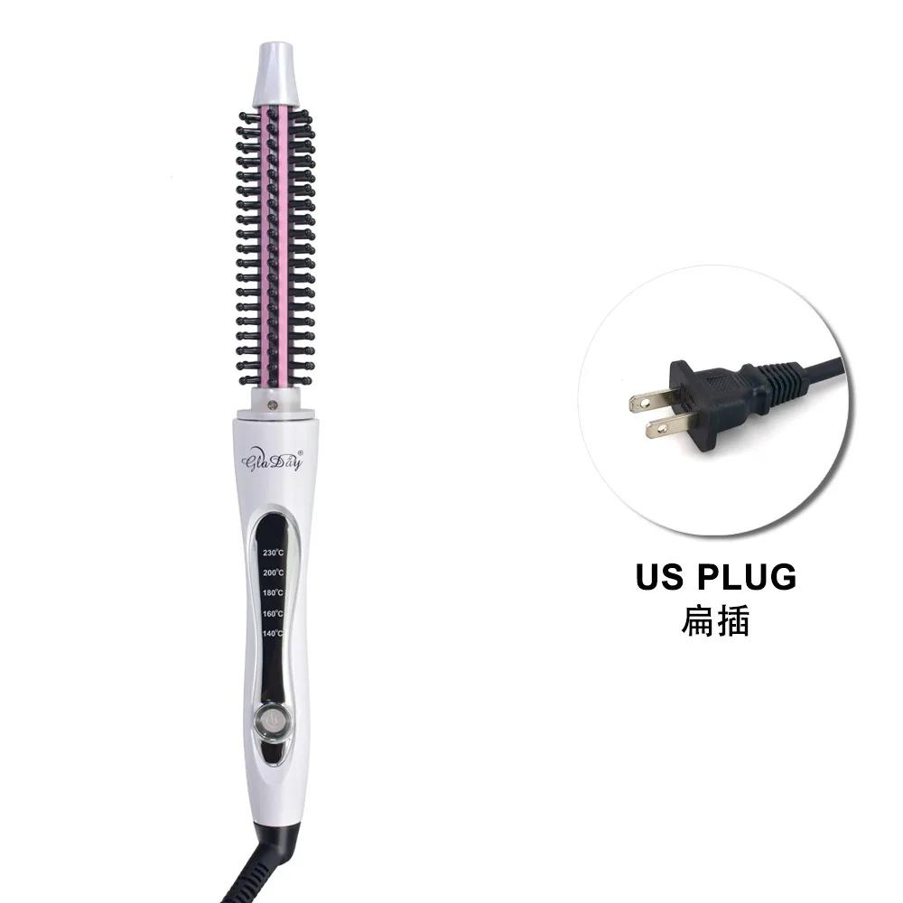 Bestseller Household Electric Curling Comb Dual-purpose Women's Curly Hair Lazy Short Hair Care Fluffy Perm Hair Buckle Inward