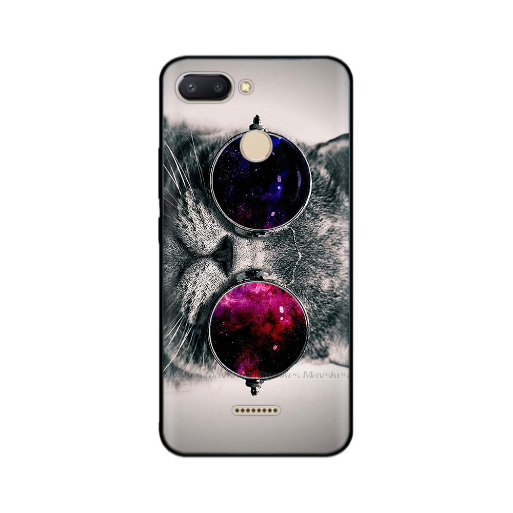 Silicone Case For Xiaomi Redmi 6A Case Cute Soft TPU Phone Case For Xiaomi Redmi 6 Redmi 6A Redmi6A a6 redmi6 Funda Cover Coque