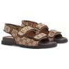 Gucci Wmns Double G Sandal 'Beige Ebony' Women's 771575 G1730 9755