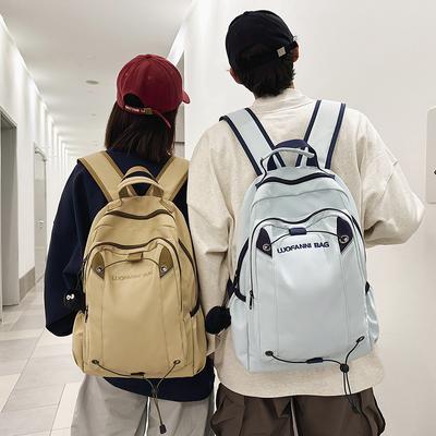 Men's Travel Backpack Student Schoolbag Women's Backpack Nylon Schoolbag