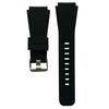 Quick Release Silicone Replacement Strap Wrist Watch Band with Stainless Metal Clasp for Samsung Gear S3