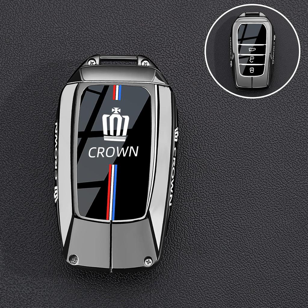 ADG1   2024 New Toyota Crown Land Release Keycase 21/22/23/24 Models 13/14 Luxury Luxury Luxury Edition Car Shell Buckle