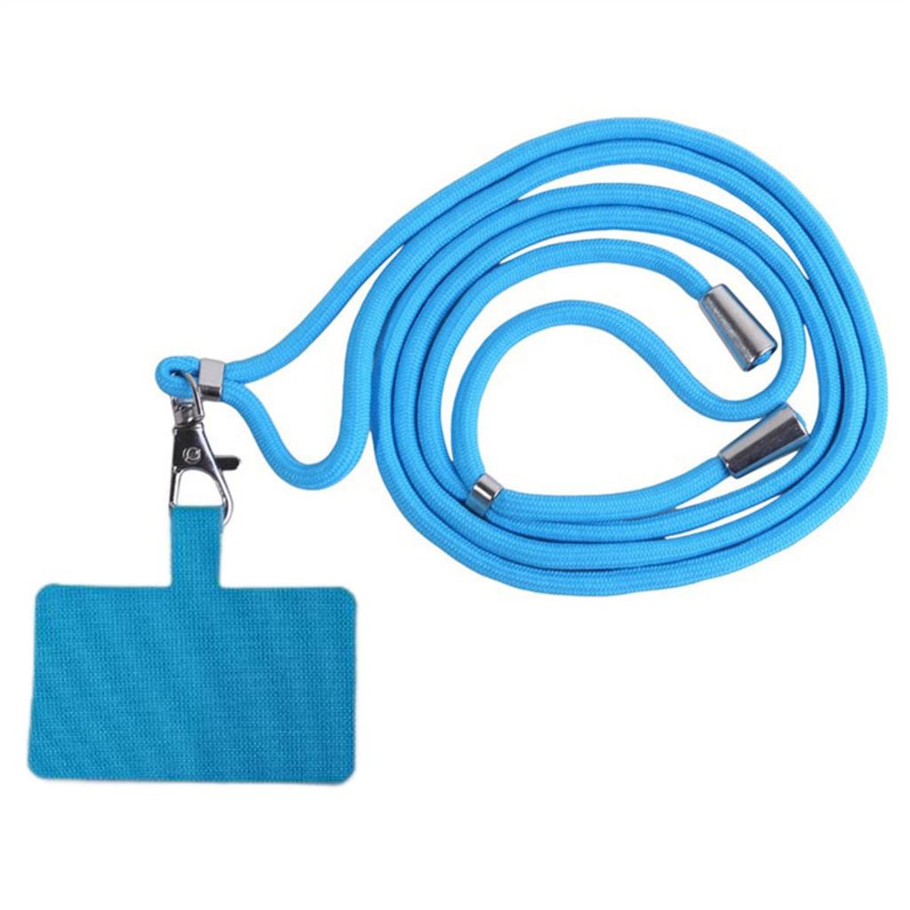 Soft Phone Lanyard Strap Patch For All Phone Cases Solid Color Household External Hanging Neck Freeing Hands And Preventing Loss