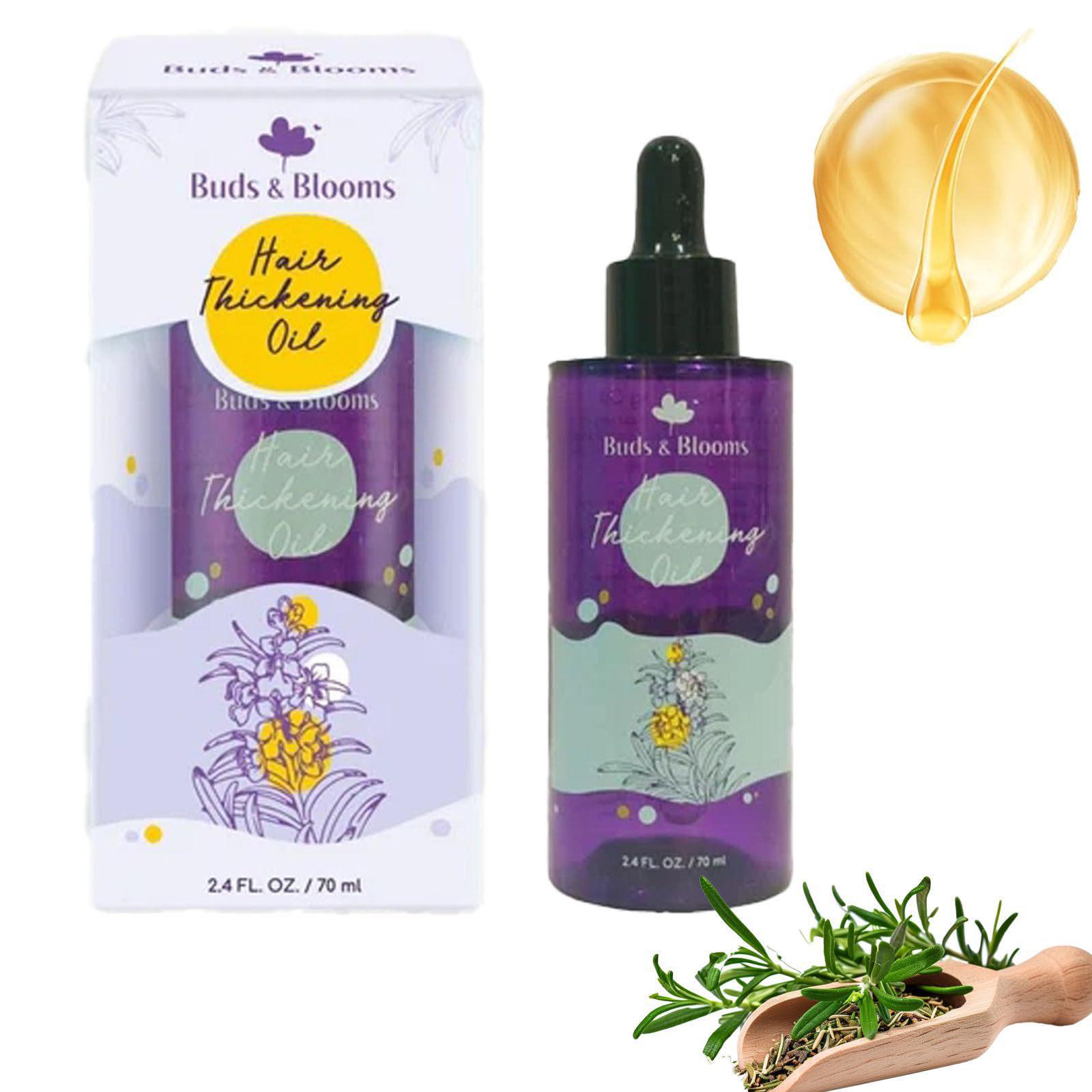 Bestselling Natural Hair Thickening Oil with Buds and Blooms