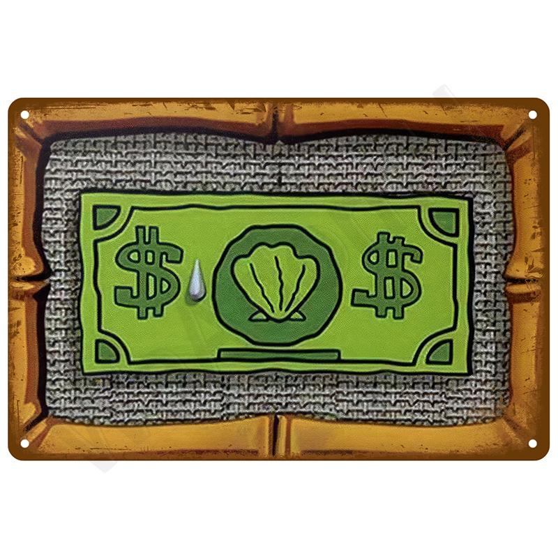 Vintage Bar Metal Signs Bathroom House Living Room Home Retro Wall Decorations Items Luxury Decor Interior Art Posters Tin Signs