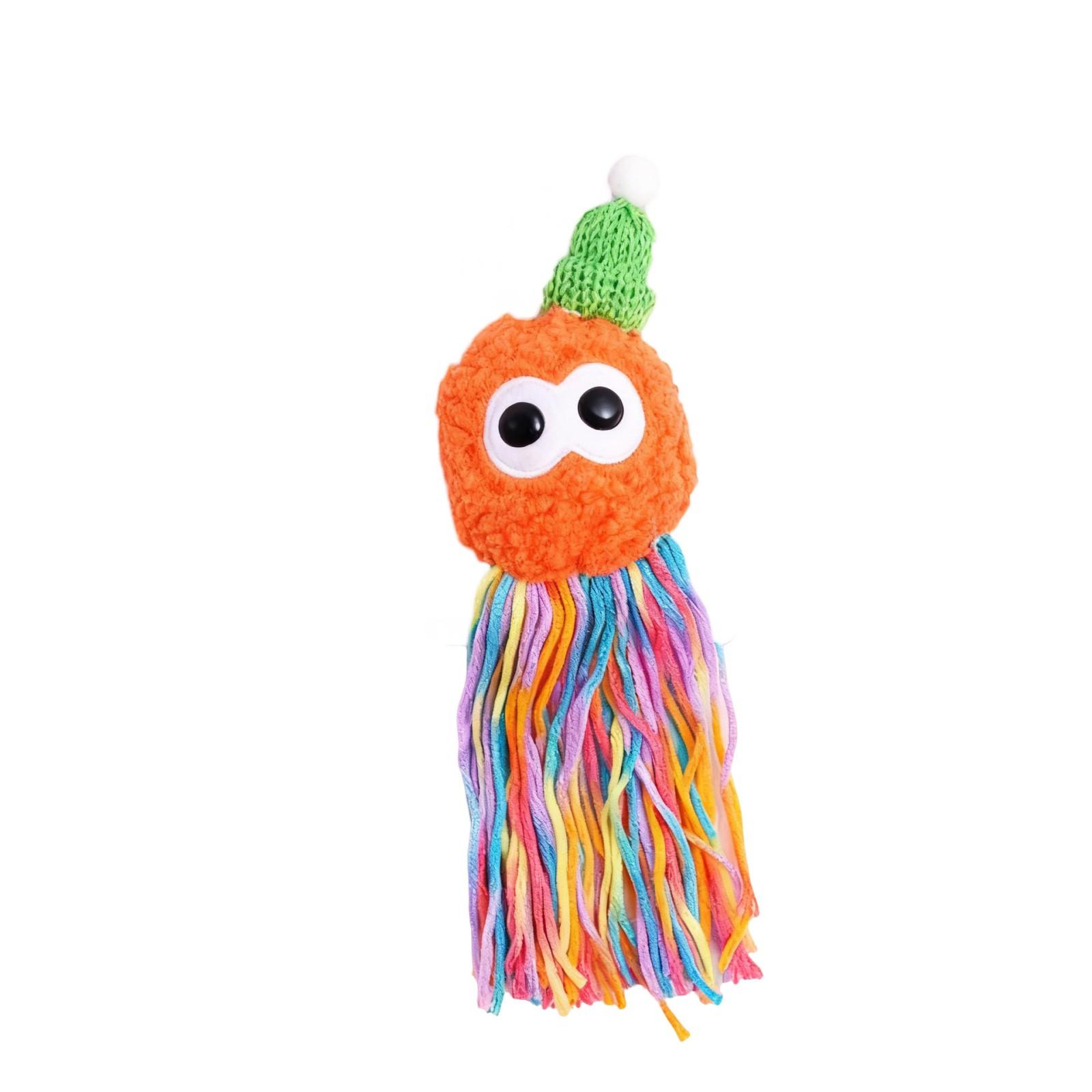 

Toy Wool Ball - Self-amusement Boredom Relief Toy Stick - For Chewing And Teething - Can Be Hung - Toy For Young Kittens And One Size шафрановий