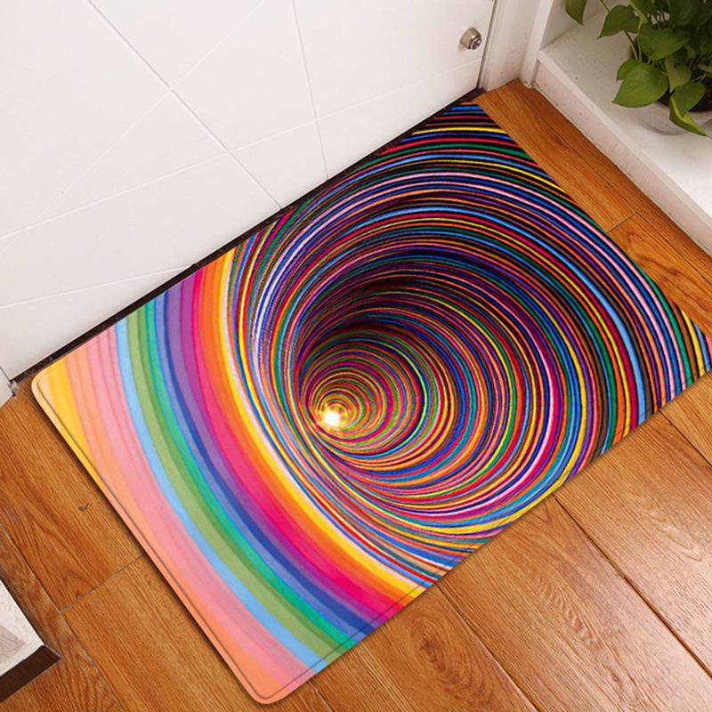 Bohemian Retro Style Carpet Colorful Persian Geometric Ethnic Living Room Area Carpet Bedroom Kitchen Bedside Mat Tapis Salon