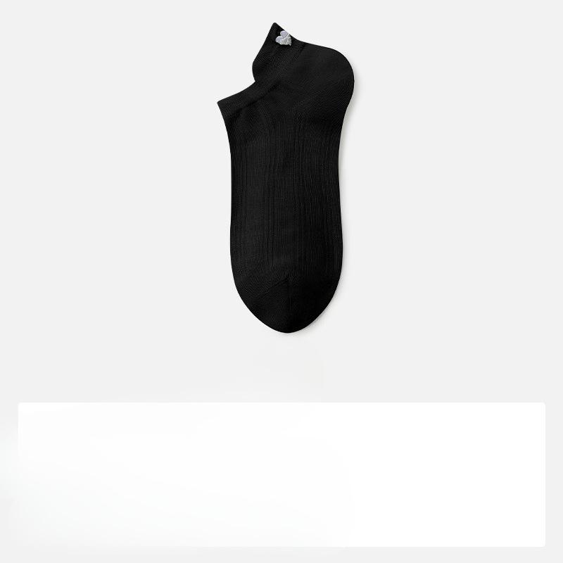 Washi Silk Women's Socks - Light Summer Style Boat-shaped Socks, Breathable and Sweat-absorbent, Ultra-thin Short and Invisible Socks