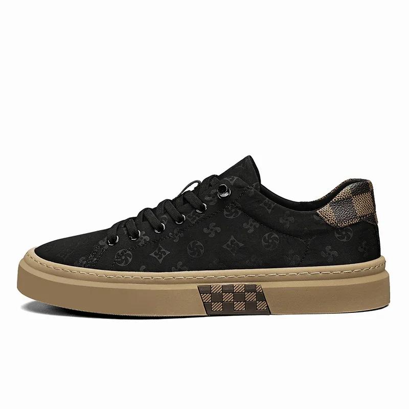 

2024 Модная мужская дизайнерская обувь Роскошные кроссовки для мужчин Повседневная дышащая обувь для бега Высококачественная трендовая горячая распродажа парусиновая обувь 39 чёрный