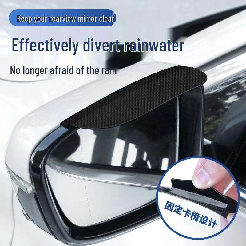 Universal Rainproof Rearview Mirror and Window Shield