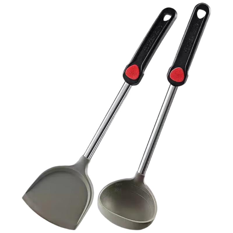 Chui Da Huang Red Dot Non-Stick Spatula & Spoon Set