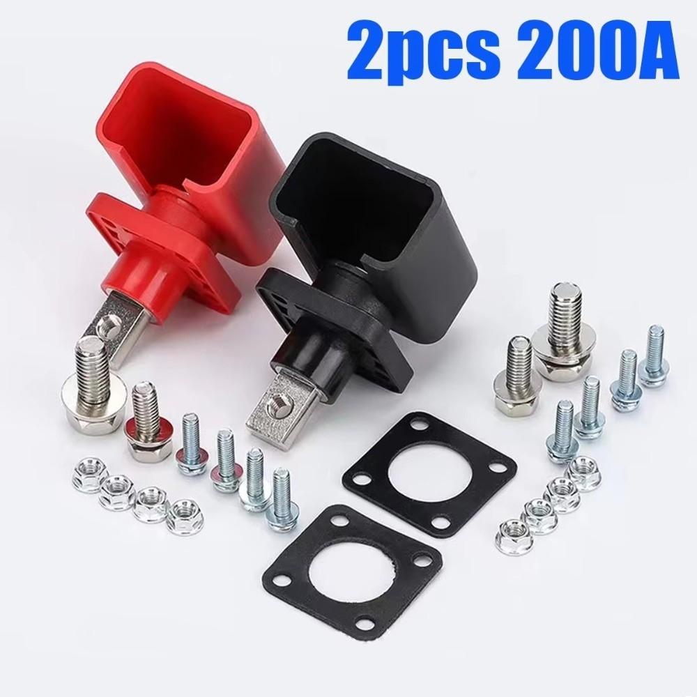 200A Lithium Battery Terminal Block High Current Copper Terminals Protector Terminal Post
