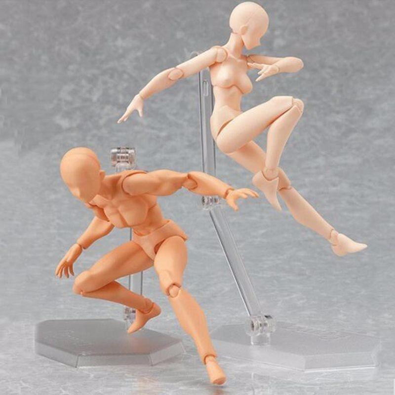 PVC Action Figure Collection Anime Model Body Toy DIY Figure Anime Archetype