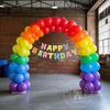 1012Inch Regenboog Latex Ballonnen Geavanceerd Verdikt Kleurrijk Helium Ballon Speelgoed Valentijnsdag Bruiloft Decoratie Benodigdheden