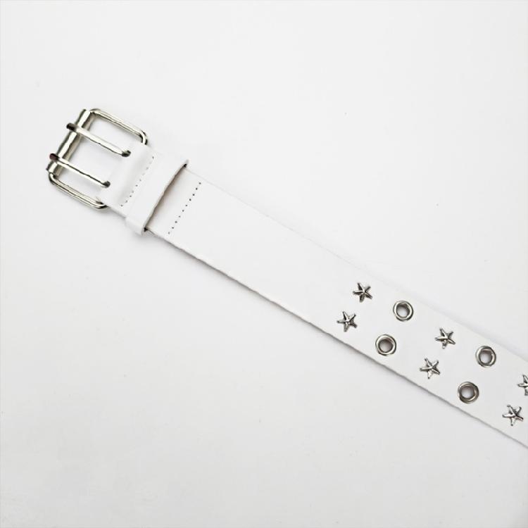 Punk Star Eyelet Belt For Fashion Music Festival And Daily Wear PU Leather Design Waiststrap for Theme Party Gathering