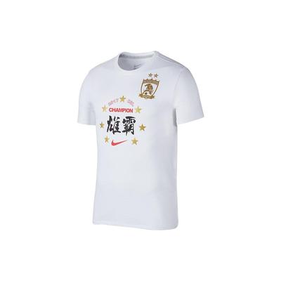 Printed Sports Crew Neck Short Sleeve T-Shirt Men Tops White AR4930-100