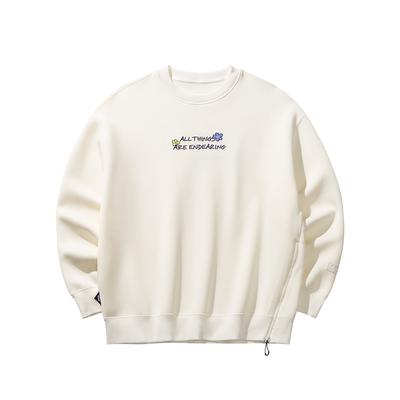 Skate Lifestyle Series Pullover Sweatshirt Women Sweatshirts Ivory 162618710-2