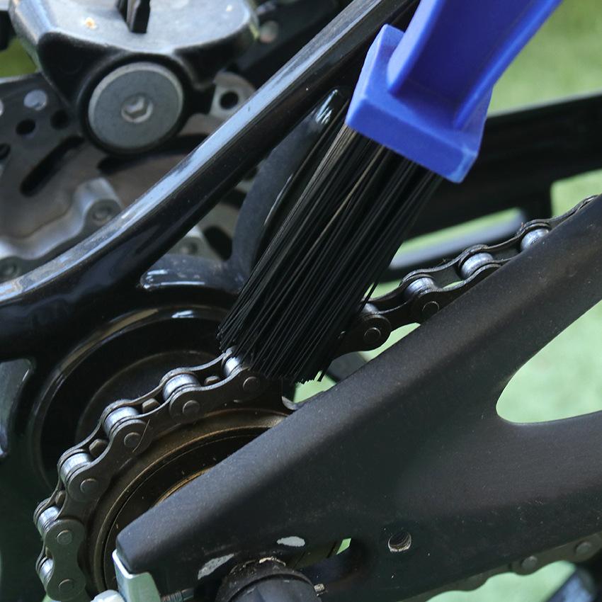 Motorcycle Chain Brush Bicycle Cleaning Brush Cleaning Electric Vehicle Tools Brush Chain Brush Flywheel Brush Washer