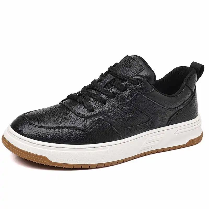 Fashion High Platform Perforated Fashion Man Shoes Flats Men's Sneakers Large Sizes Men's Loafer Sports Nice Original Sneskers