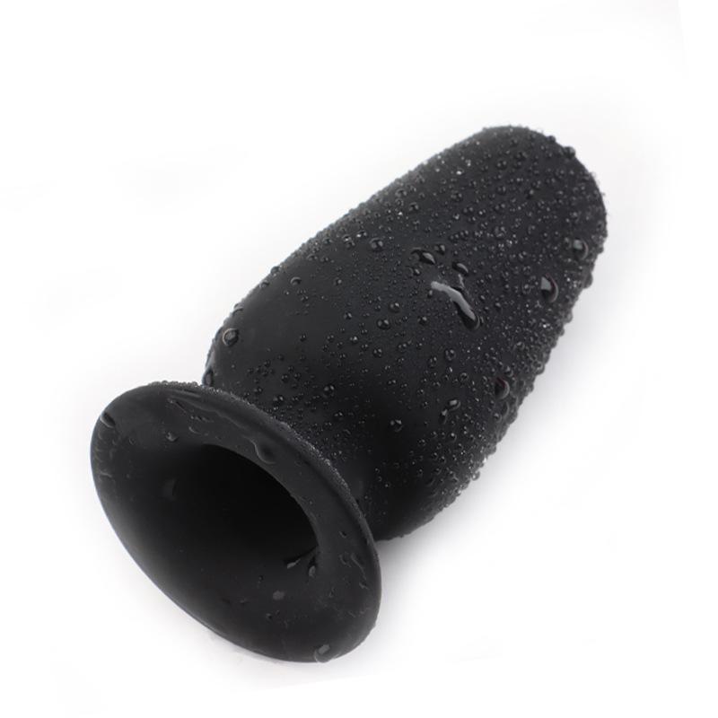 Hollow Anal Plug Silicone Hollow Butt Prostate Massage Plugs Vaginal Dilator Anus Speculum Large Butt Plug Masturbation Massager