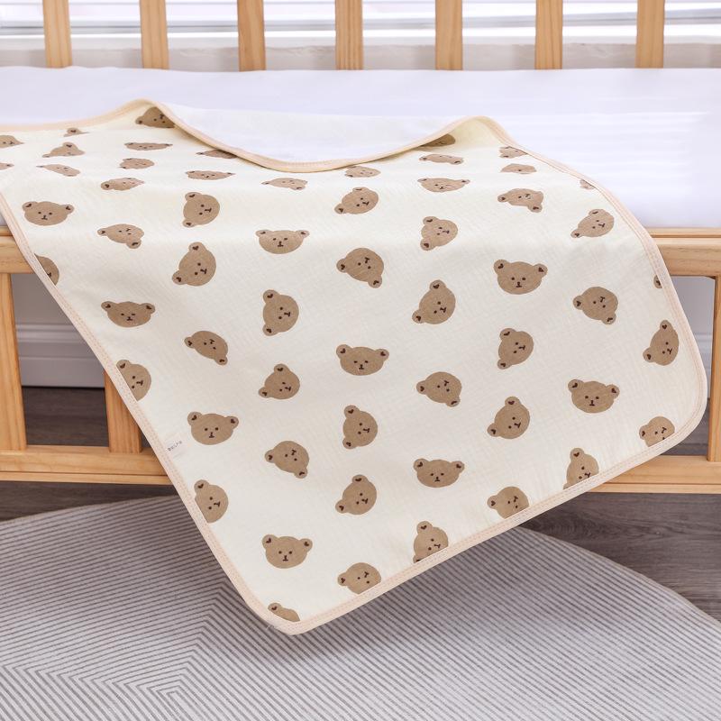 

Водонепроницаемый и моющийся нескользящий коврик для смены подгузников для младенцев и малышей - Дышащий, непротекаемый для новорожденных Custom Selection