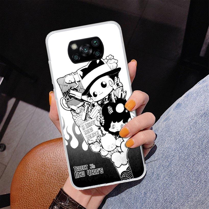 Katekyo Hitman Reborn Phone Case For Xiaomi Poco X7 X6 X5 Pro F7 Ultra Redmi 15C 15 13C 13 12C 12 10 10A 10C 9 9A 9C 9T Cover Po