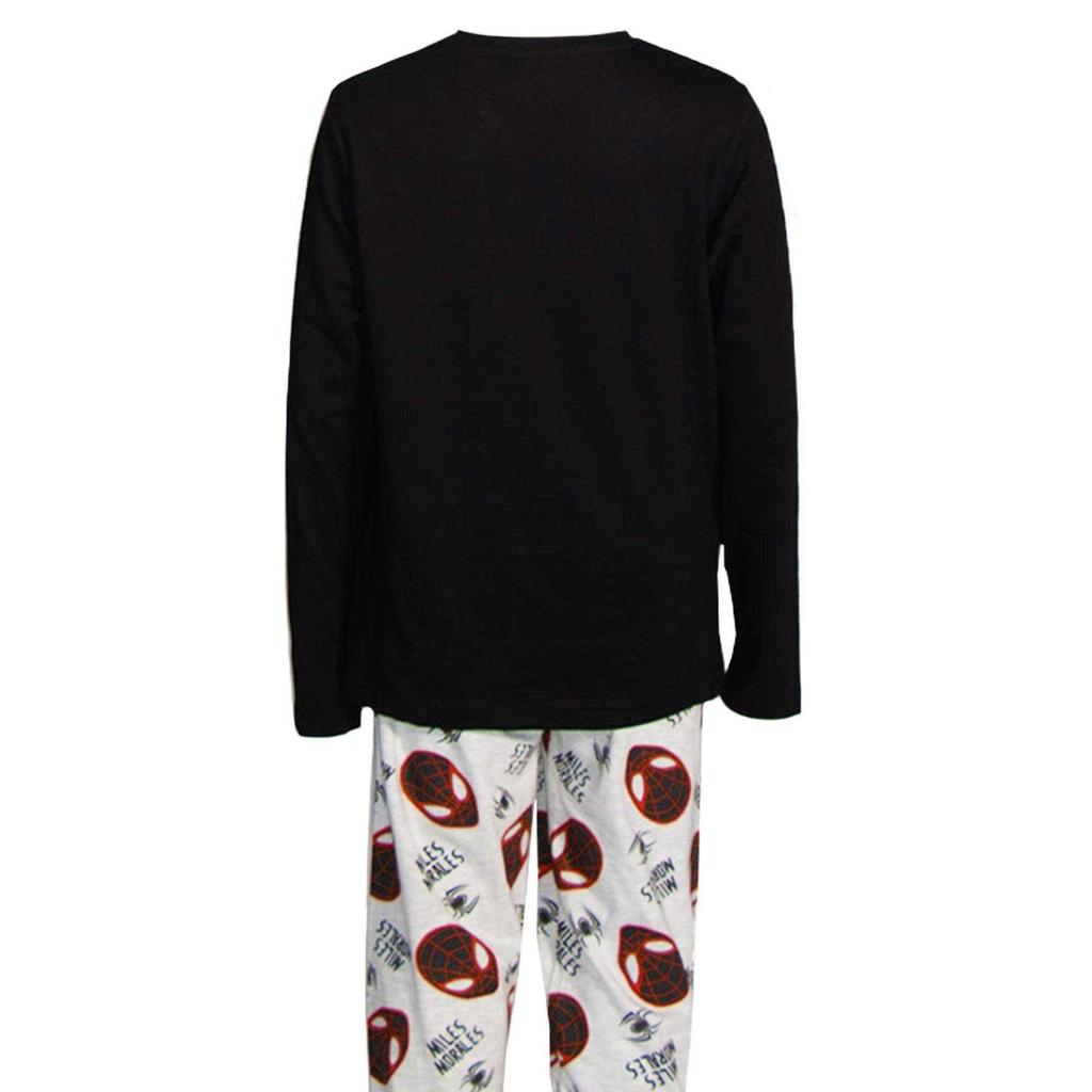 Spiderman: Miles Morales Childrens/Kids Logo Long Pyjama Set (Pack of 2)