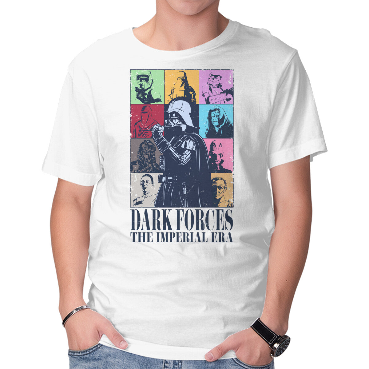 Unisex Crew Neck T-Shirt The Imperial Era Graphic Short Sleeve Casual Tee XS