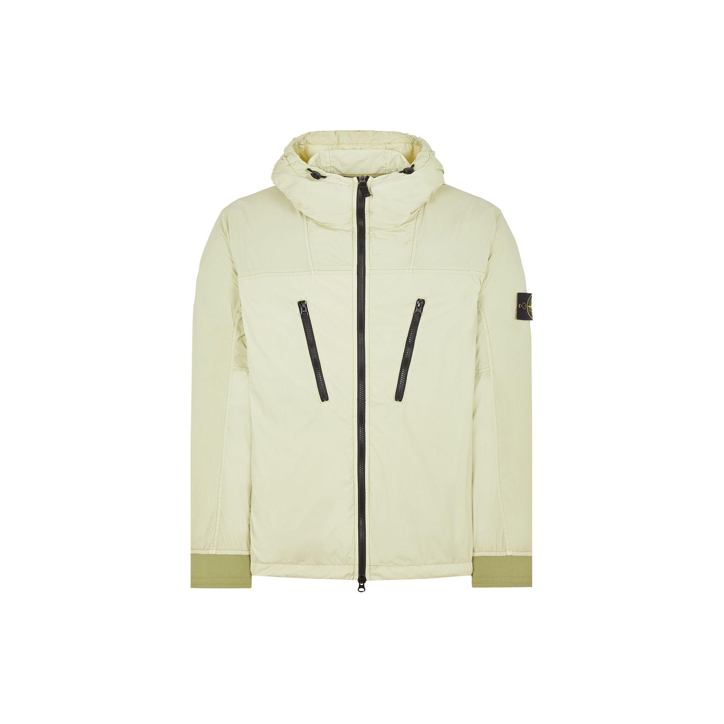 

Stone Island Ss24 Hooded Zip Lightweight Jacket Men Jacket Pistachio 801540425-V0051 XL