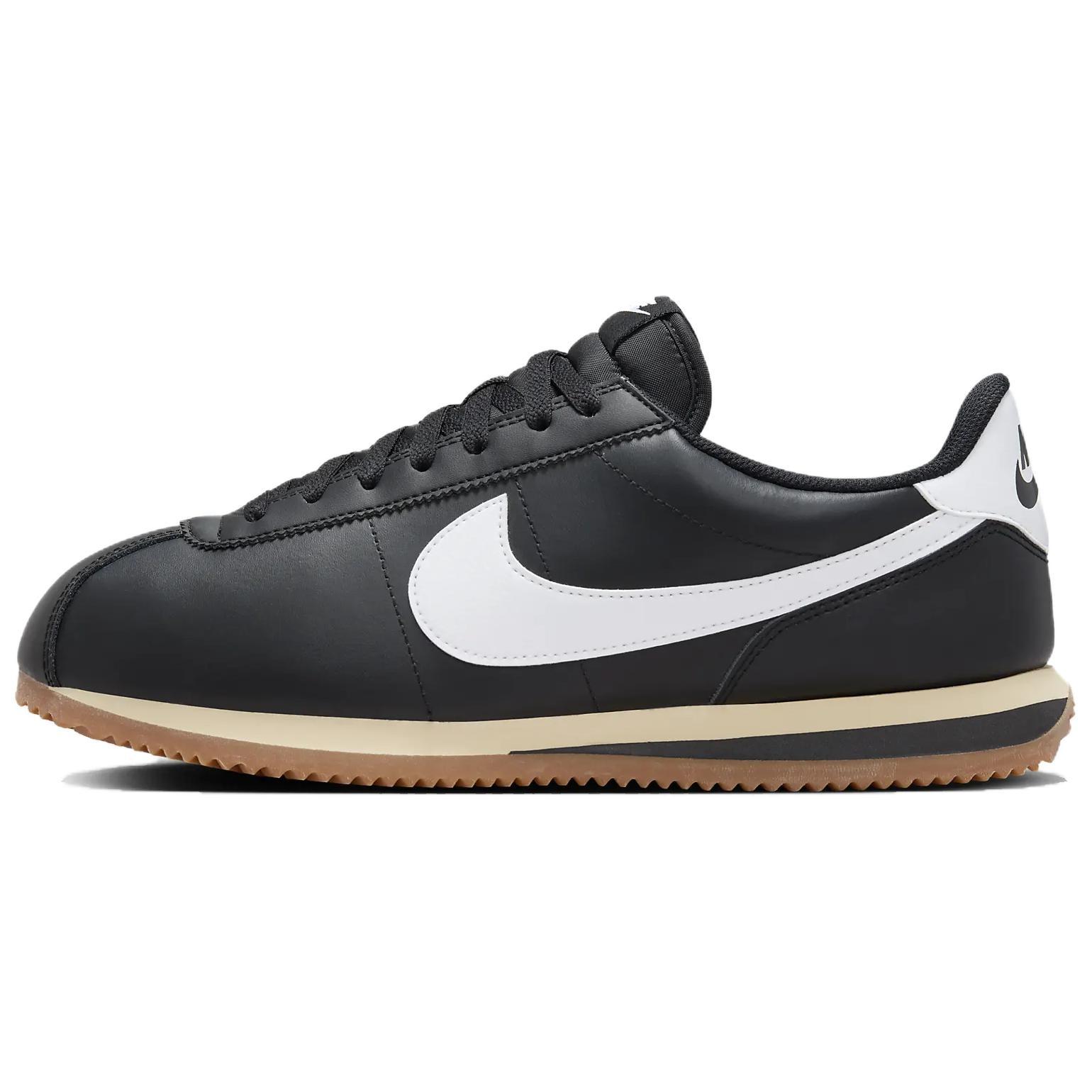 Nike Cortez Leather Black Gum Medium Brown Men s DM4044-002 EU 40.5