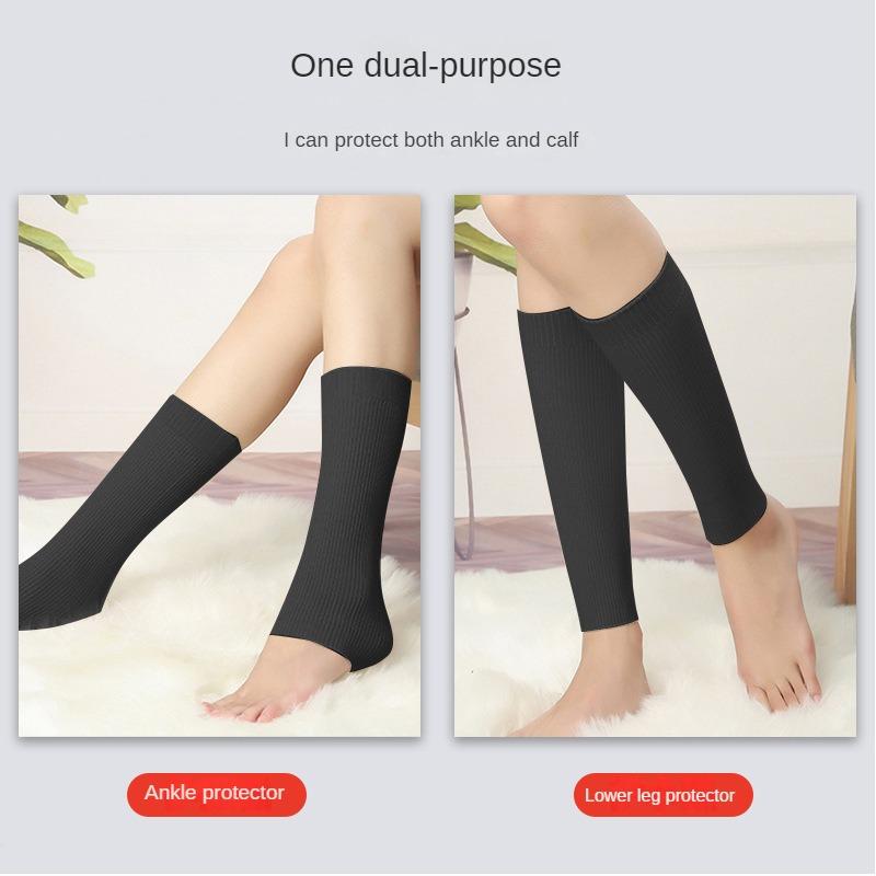 Warm Calf Protection, Leg Protection, Ankle Protection, Long Sleeves, Stockings, Women's Protective Gear, Cycling Windproof Thin Style