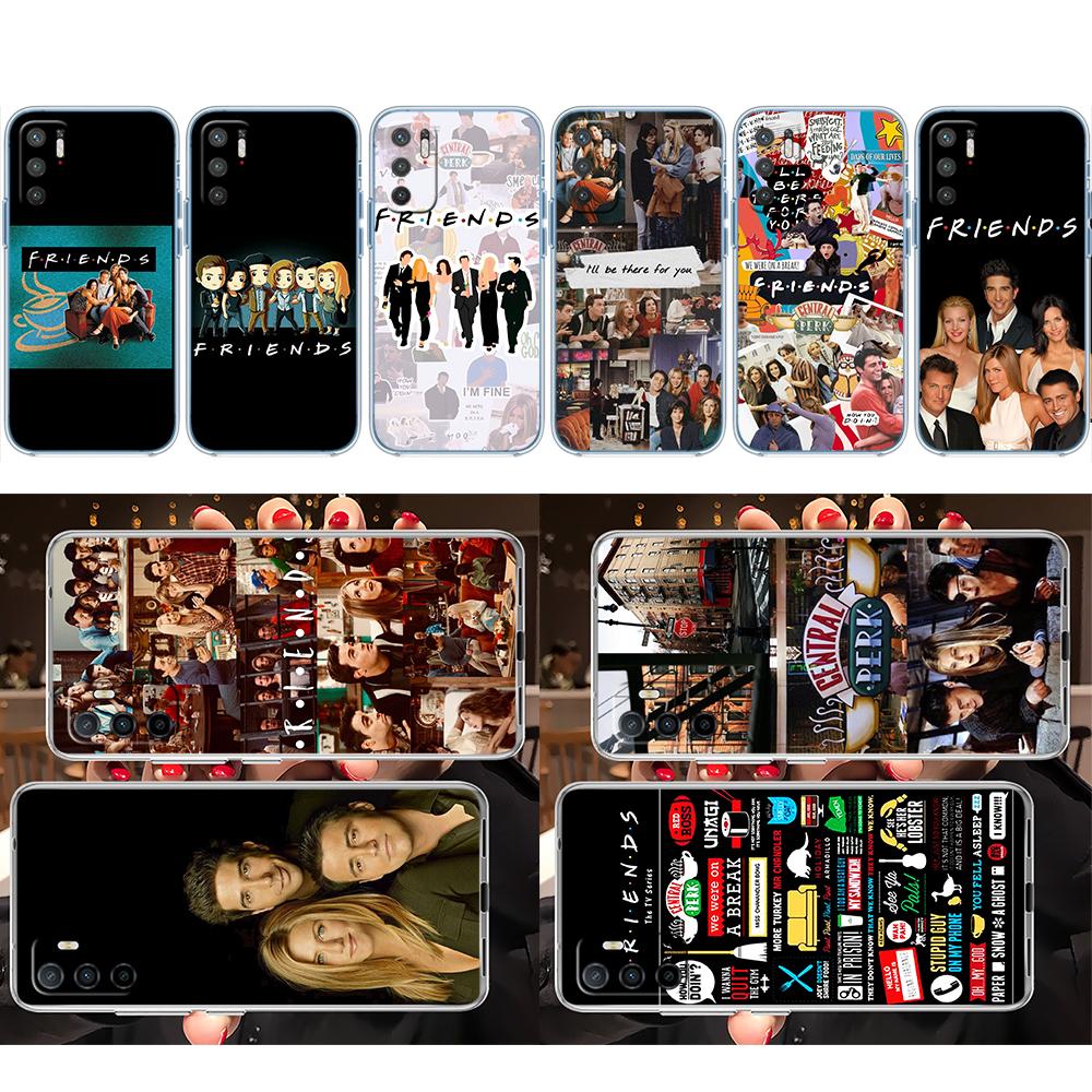 CJ51 F-friends Transparent Phone Case for LG K22 K30 K40 K40S K41 K42 K50 K50S K51 K51S K52 K61 K62 K71 K92 Q60 Q61 V40 V50 V60