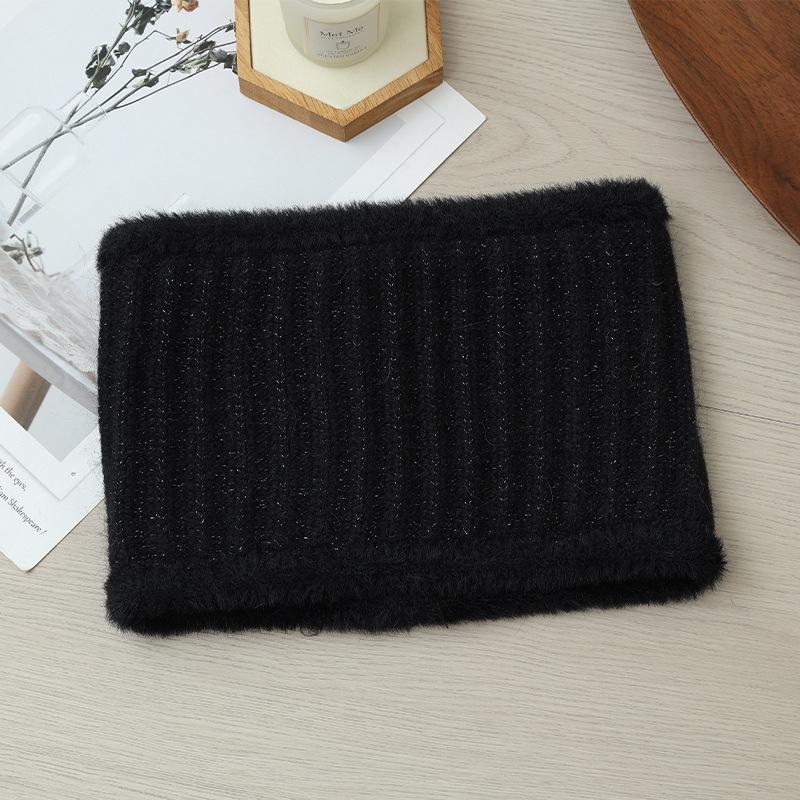 

Новая осенне-зимняя двухцветная плюшевая шапка-панама с бантом, универсальный комплект шапки-панамы из яркого шелка и кроличьего пуха, шарф, защита от холода average size