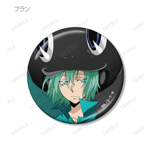 Katekyo Hitman Reborn! Original Illustration Color Shirt Ver. Trading Metallic Can Badge Box of 8