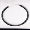 1String, Black Natural Freshwater Pearls, Coin Pearl Beads, 7–8 Mm, for DIY Necklace Accessories, Jewelry Making Valentine's Day Gifts, 36cm