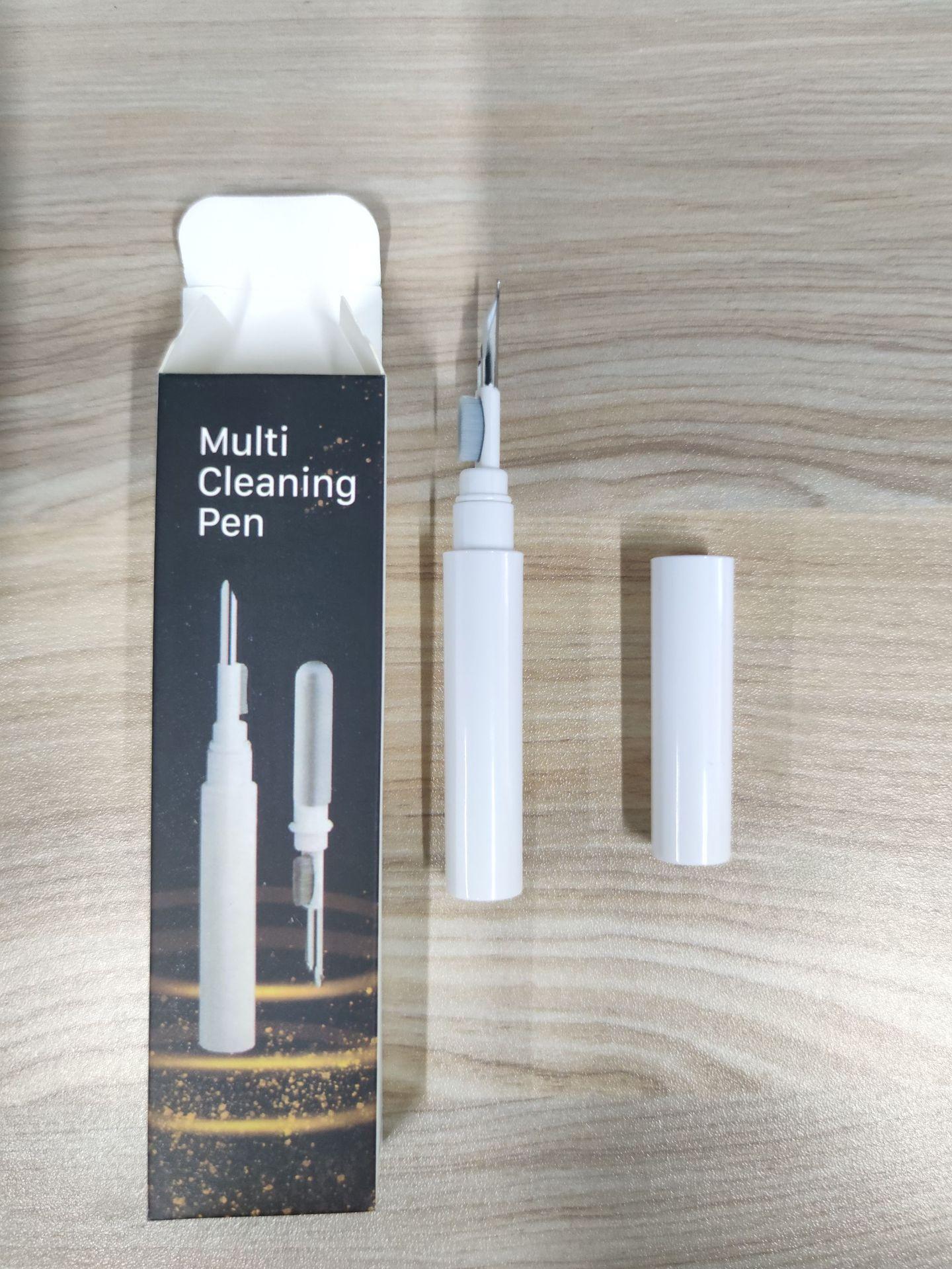 

Многофункциональная ручка для чистки наушников Bluetooth-наушников, подходящая для Bluetooth-зарядки, щетка для удаления пыли белый