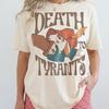 Death To Tyrants Shirt - Retro Jaq Mouse Tee, Vintage Cinderella Inspired Shirt, Comfort Colors Cartoon T-Shirt