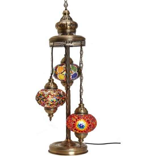 

Аутентичная напольная мозаичная лампа Night Decor Corner Lamp
