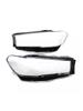 2PCS Headlight Headlamp Lens Cover Shell For BMW 5 SERIES G30 G38 2020-2022