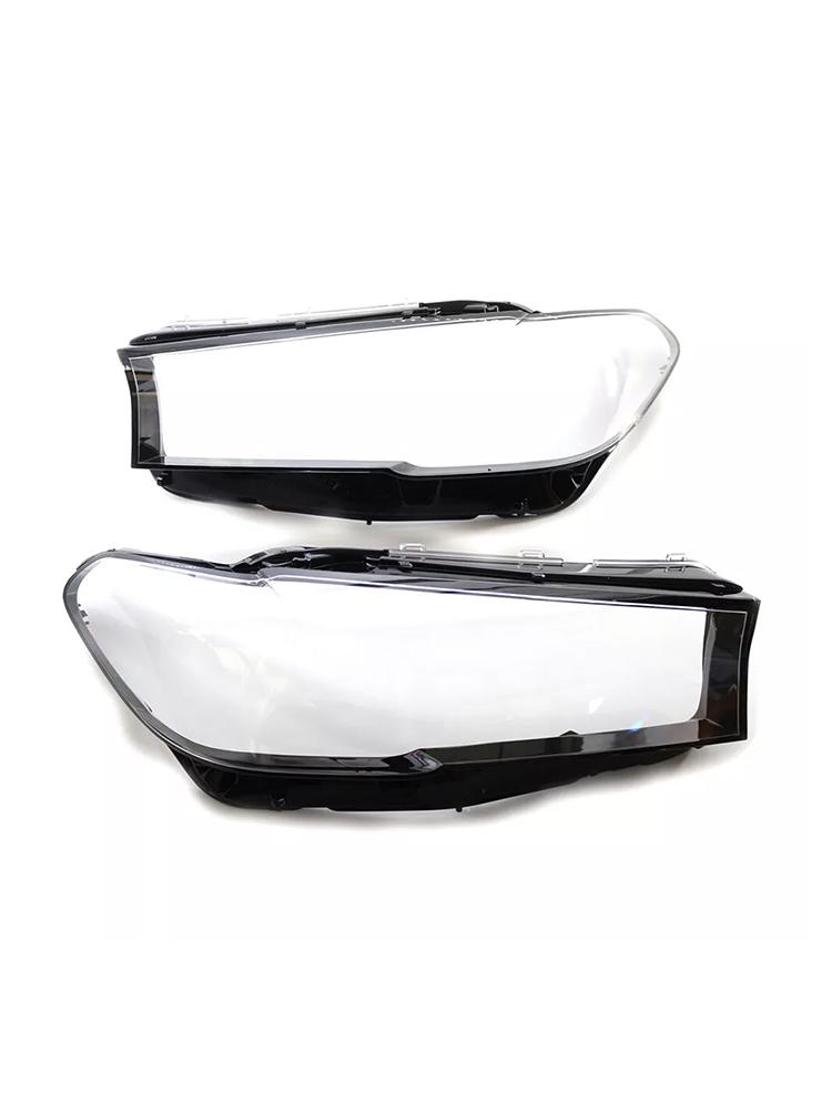 2PCS Headlight Headlamp Lens Cover Shell For BMW 5 SERIES G30 G38 2020-2022